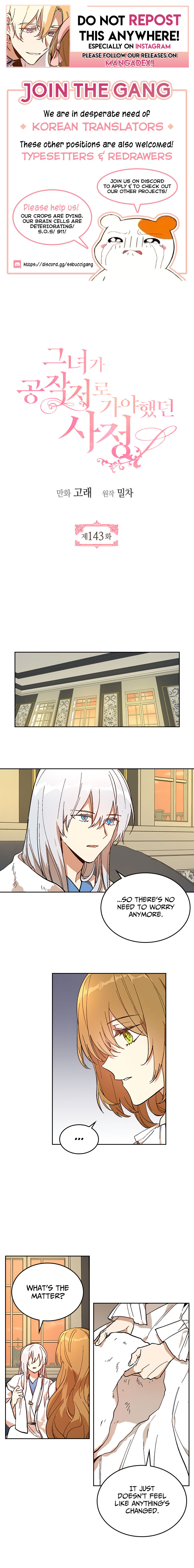 The Reason Why Raeliana Ended up at the Duke's Mansion Chapter 143 - Page 1