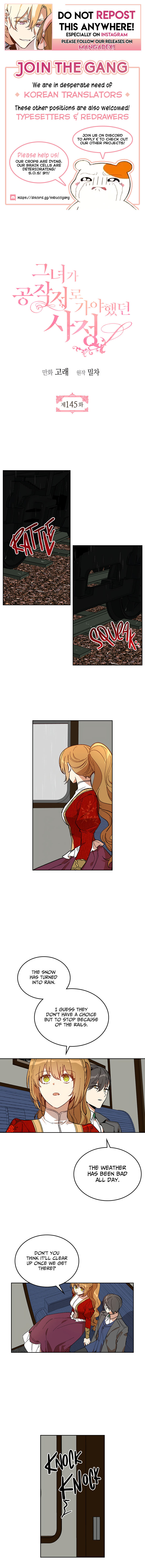 The Reason Why Raeliana Ended up at the Duke's Mansion Chapter 145 - Page 1