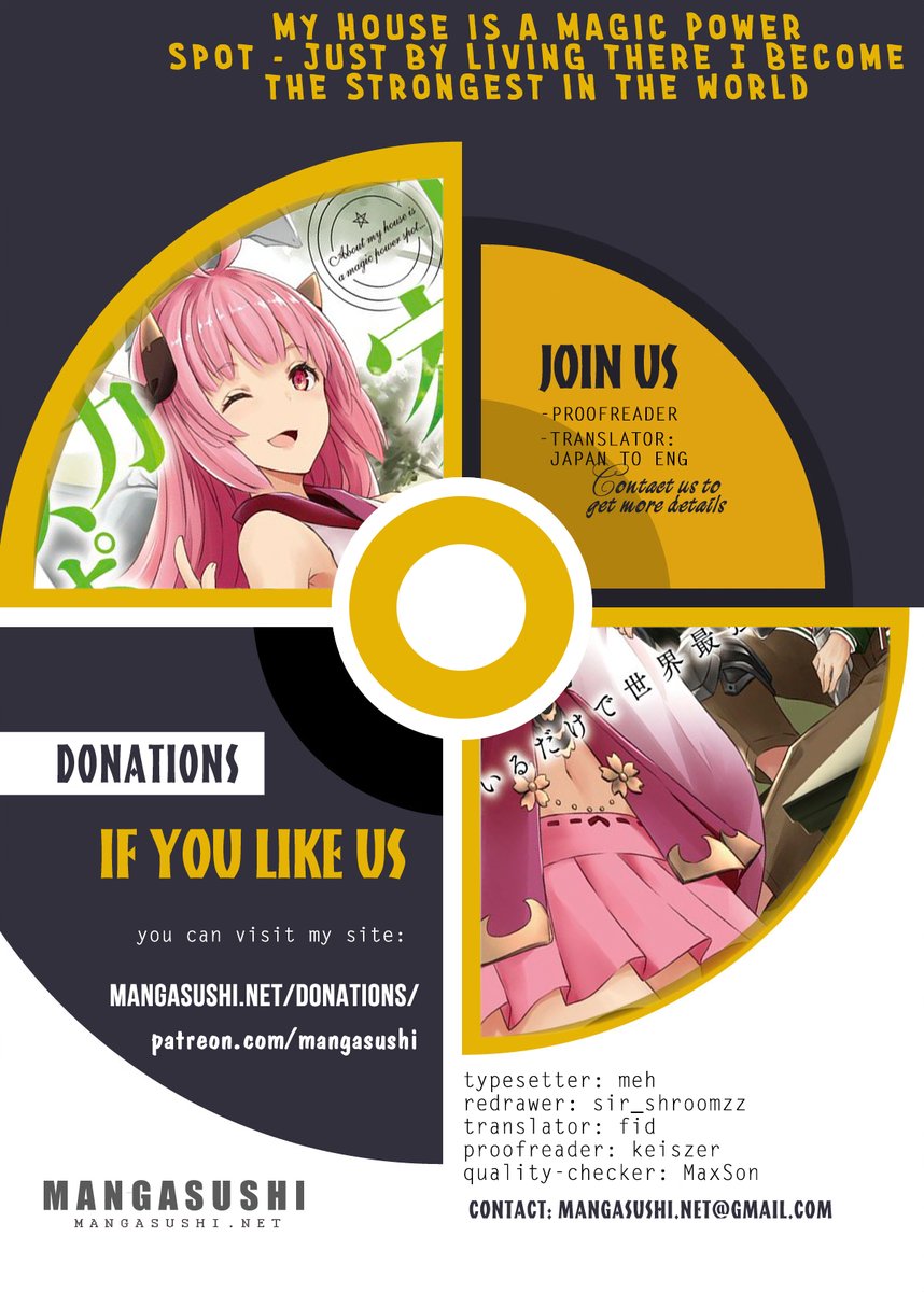 Ore no Ie ga Maryoku Spot Datta Ken: Sundeiru dake de Sekai Saikyou Chapter 57 - Page 1