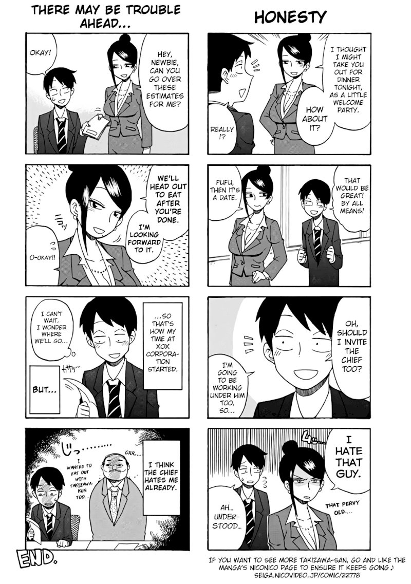 Bijin Onna Joushi Takizawa-san Chapter 1 - Page 8