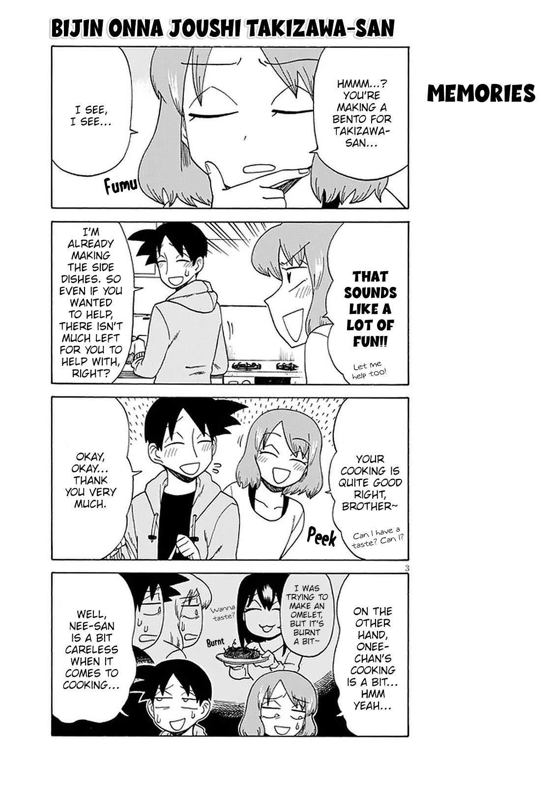 Bijin Onna Joushi Takizawa-san Chapter 106 - Page 3