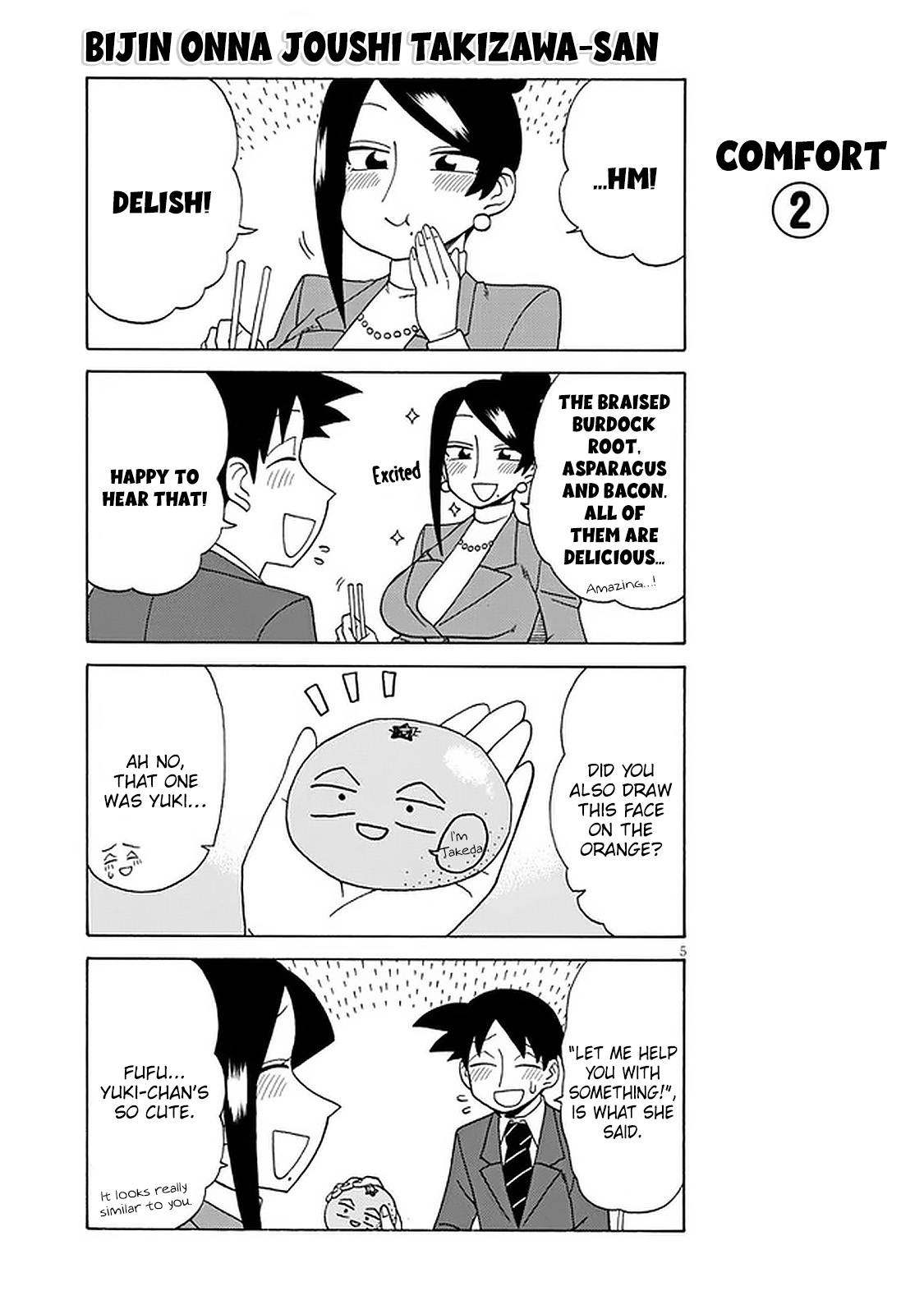 Bijin Onna Joushi Takizawa-san Chapter 106 - Page 5
