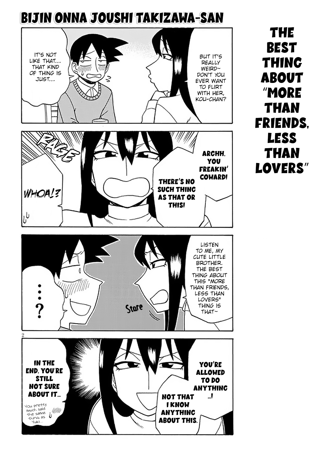 Bijin Onna Joushi Takizawa-san Chapter 108 - Page 2
