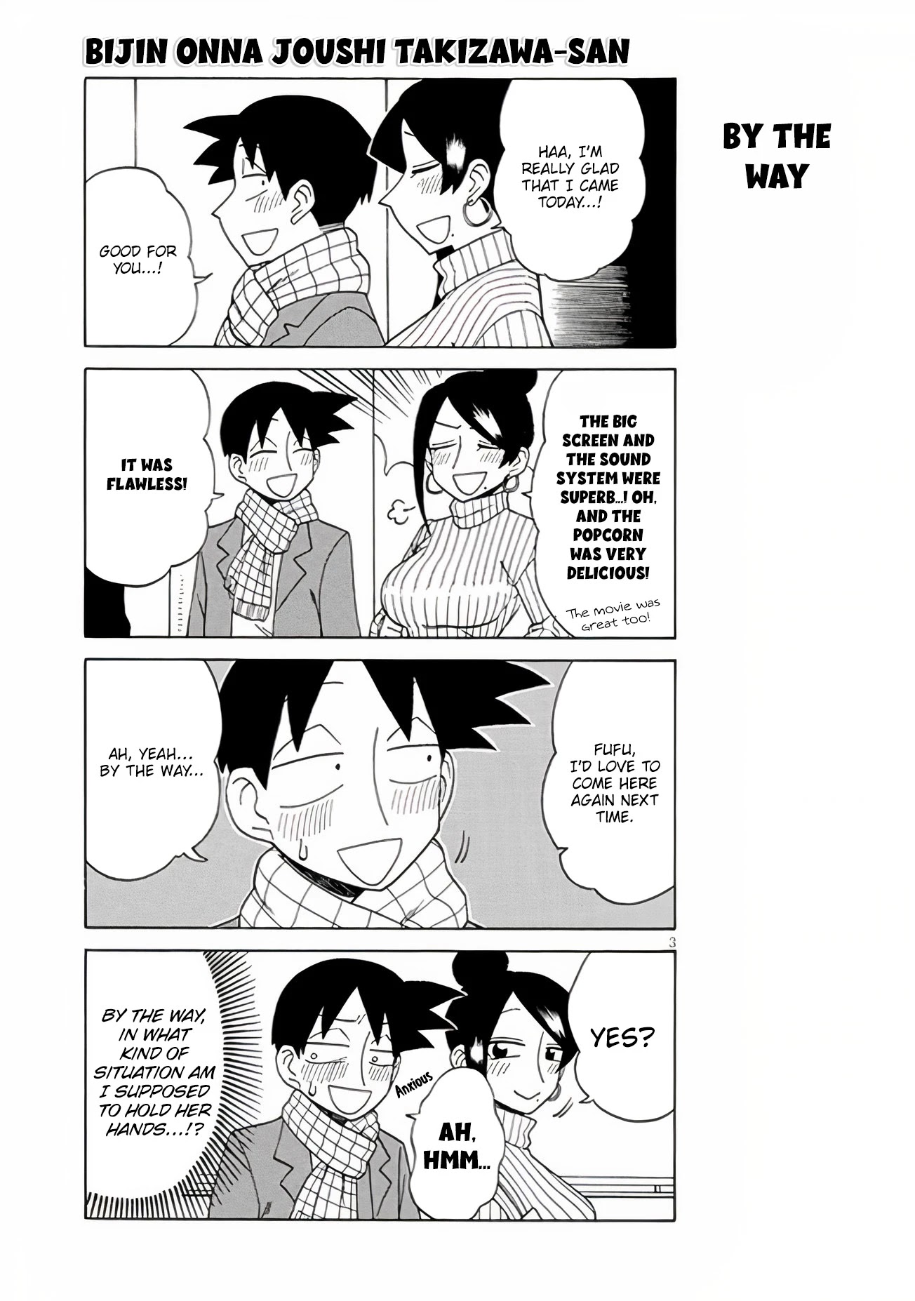 Bijin Onna Joushi Takizawa-san Chapter 109 - Page 3