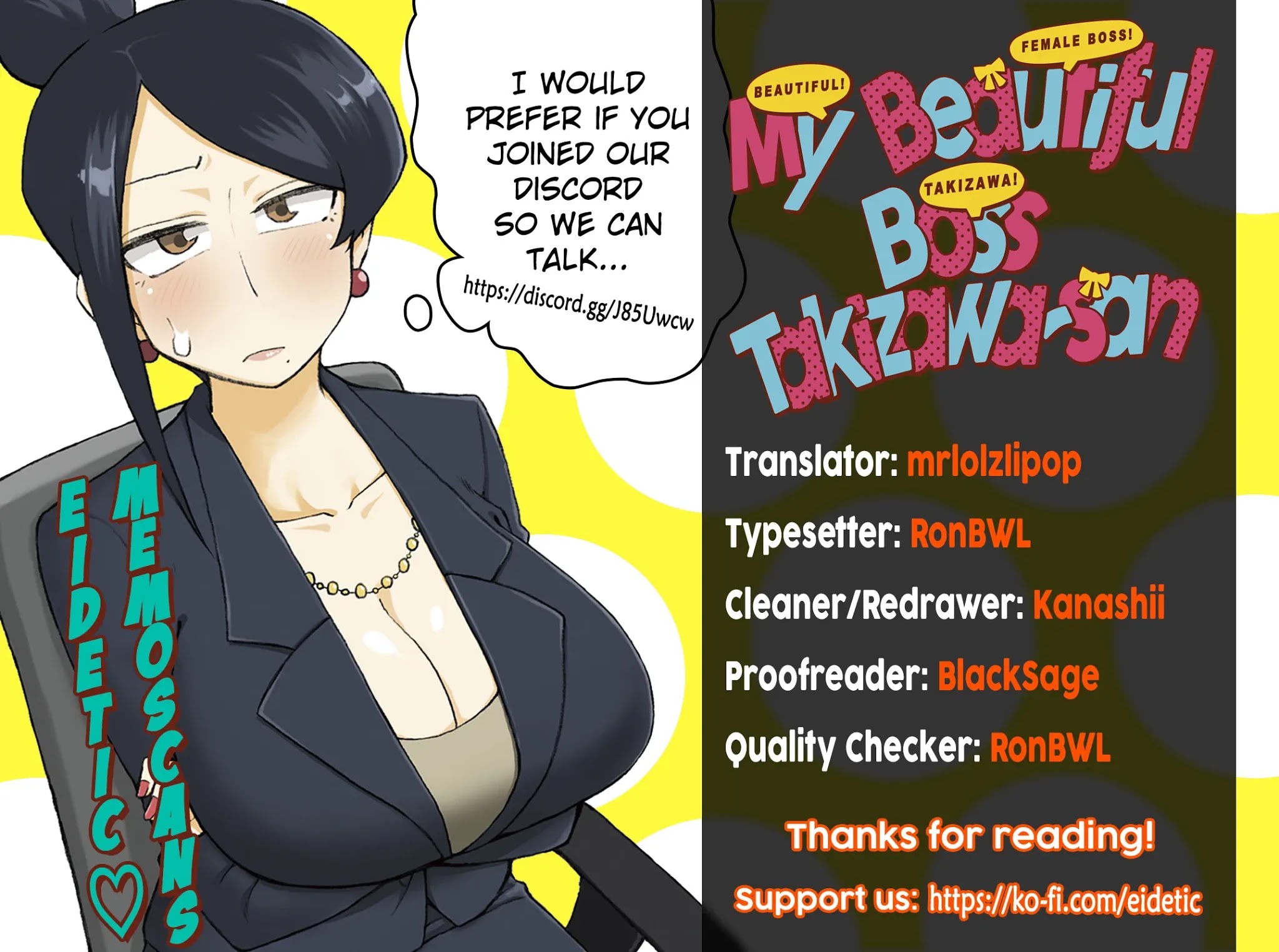 Bijin Onna Joushi Takizawa-san Chapter 109 - Page 7
