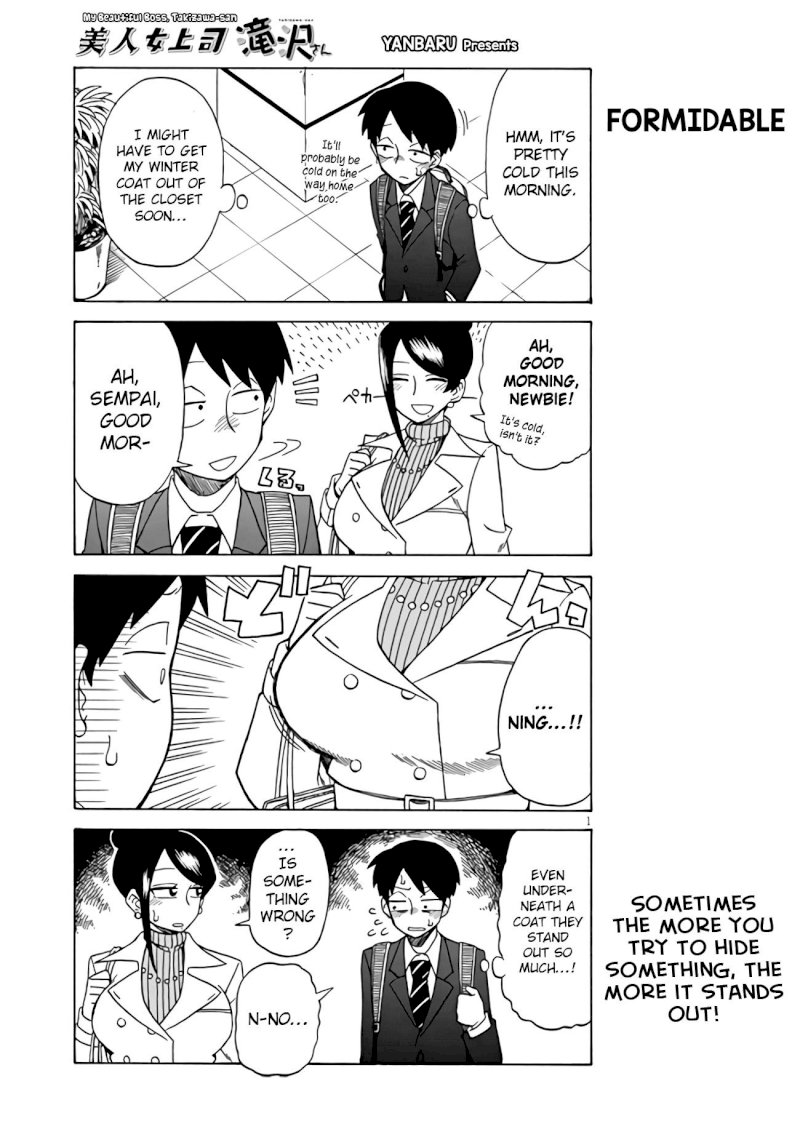 Bijin Onna Joushi Takizawa-san Chapter 8 - Page 1