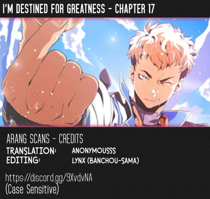 I’m Destined For Greatness! Chapter 17 - Page 1
