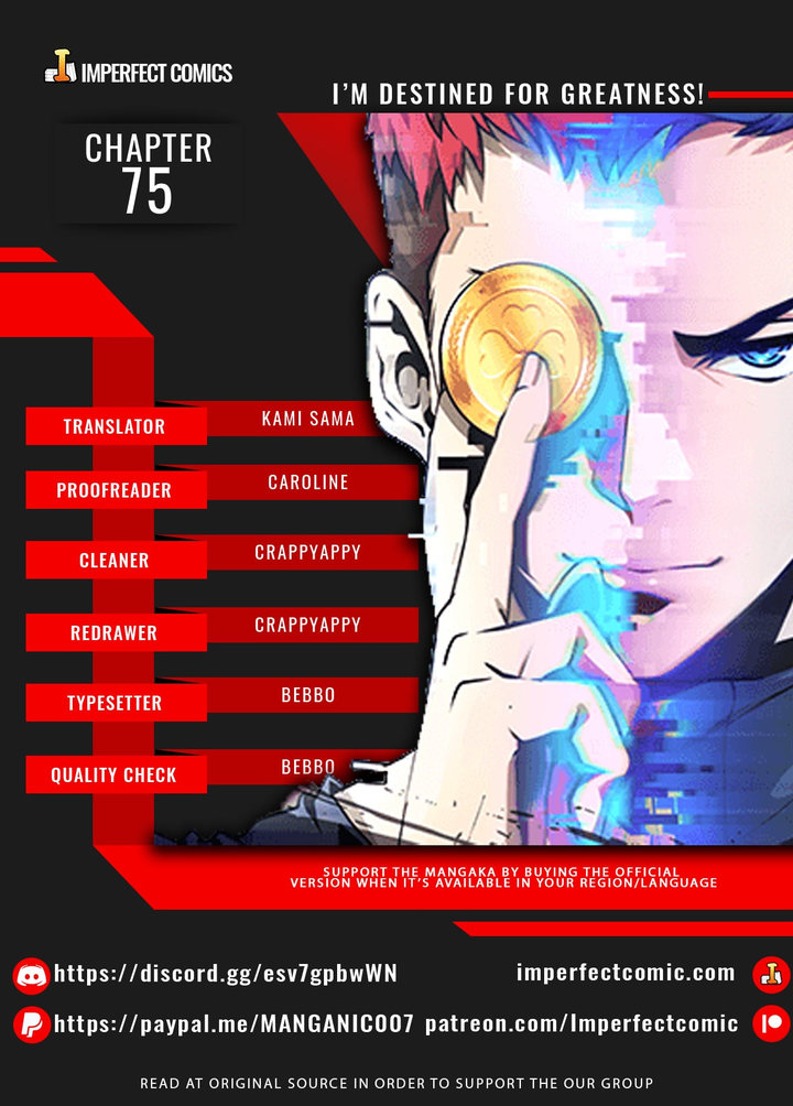 I’m Destined For Greatness! Chapter 77 - Page 1