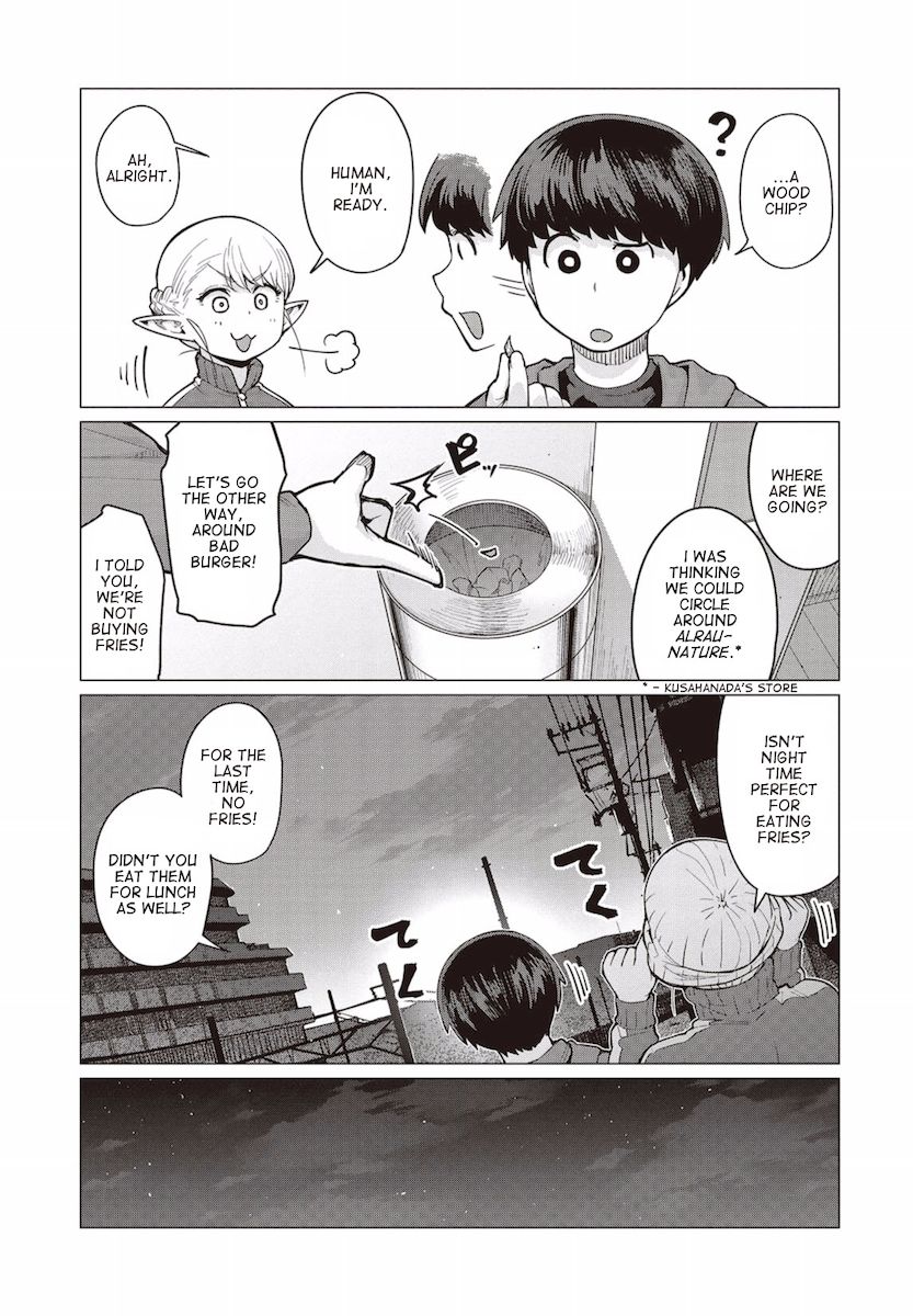 Elf-San Wa Yaserarenai. Chapter 11 - Page 8