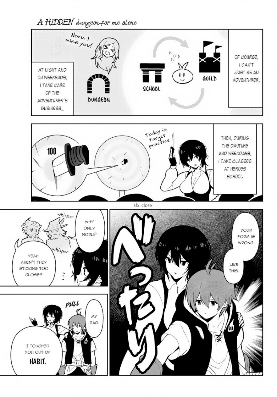 Ore dake Haireru Kakushi Dungeon: Kossori Kitaete Sekai Saikyou Chapter 17.2 - Page 10