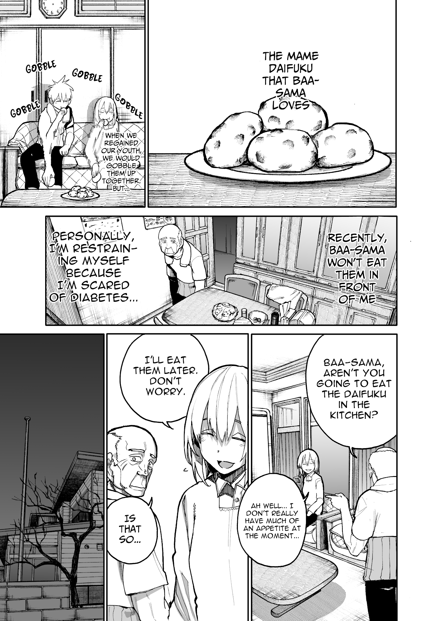 A Story About a Grandpa and Grandma Who Returned Back to Their Youth Chapter 53 - Page 1